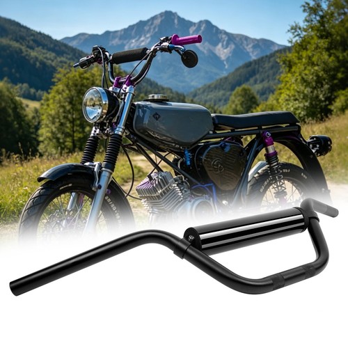 22mm motocross lenker - 22mm, schwarz