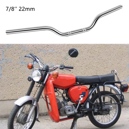 Chrom 22mm motorradlenker - 7/8",